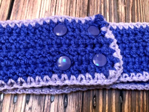 Purple Daisy Flower Headband - Image 2