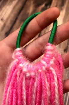 Pinky Pinky Yarn Hair