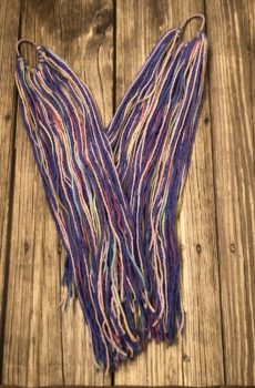 Purple Yarn Hair/Falls