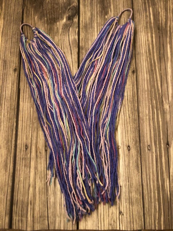Purple Yarn Hair/Falls