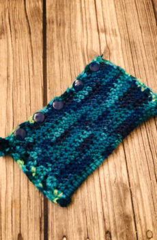 Blue Penney Pouch